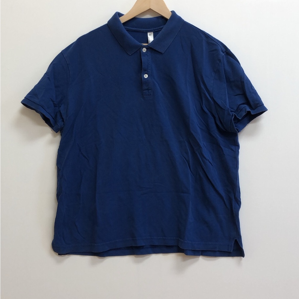 Classic Blue AMERICAN APPAREL Polo Shirt XL